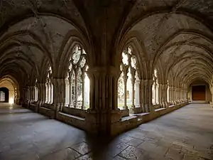 Le cloître de l'abbaye.