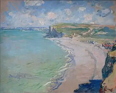 Claude Monet, Plage de Pourville, 1882