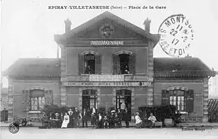 La gare de Grande Ceinture devenue restaurant.