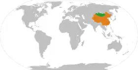 Mongolie et Chine