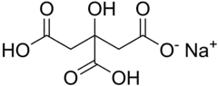 Image illustrative de l’article Citrate monosodique