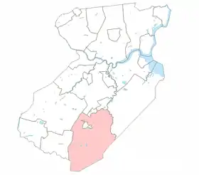 Localisation de Monroe Township