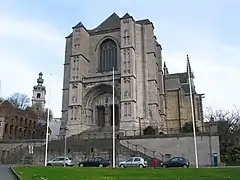 La Collégiale Sainte-Waudru de Mons.