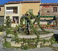 Fontaine place Saint-Sébastien (XVIIIe).