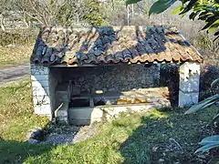 Lavoir de Saint-Jean-de-Barrosse.