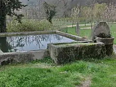 Fontaine du château de Bourrigaille.