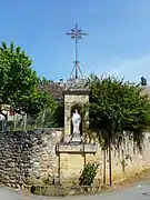 Croix au nord de l'église.