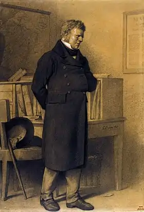 Jean Valjean sous l'identité de Monsieur Madeleine (illustration de Gustave Brion)