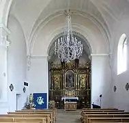 L'intérieur de l'église Saint-Pierre.