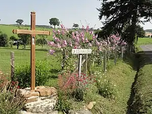 Croix à la Courvaulerie.