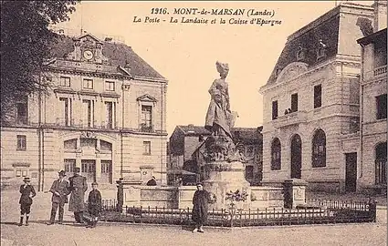 La Landaise« La Landaise à Mont-de-Marsan », sur À nos grands hommes,« La Landaise à Mont-de-Marsan », sur e-monumen