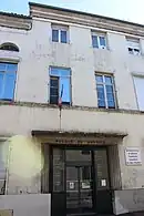 Façade de l'ancien palais de justice de Mont-de-Marsan, 5 rue du 8 mai 1945. Fermé en 2021