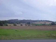 Vue du versant nord du mont Cassel.