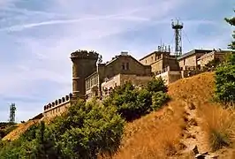 L'observatoire météorologique du mont Aigoual à Valleraugue.