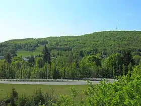 Vue du côté nord.