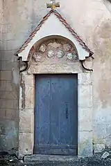 Église,porte de la sacristie