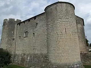 Le château,façade sud-ouest