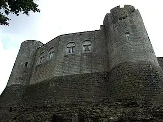 Le château,façade nord-ouest