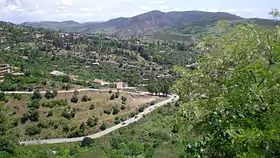 Vue du mont Zaccar dans région de Miliana.