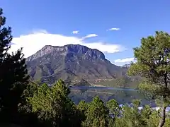 La montagne mère des Moso, surplombant le lac Lugu.