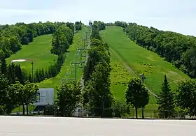 Vue du côté nord