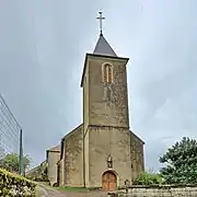 L'église de Servigney.