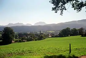 Les Bornes vues de Montagny-les-Lanches