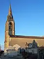 L'église Saint-Saturnin (mars 2010)