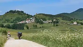 Sentier de randonnée.