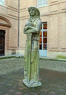 La Victoire de Hartmannwillerkopf, cour du musée.