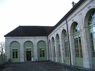 Orangerie, de nos jours le musée Buffon.