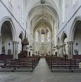 L’intérieur de l'église