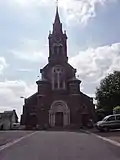 L'église actuelle.