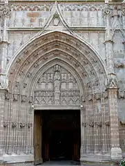 Portail occidental terminé en 1459
