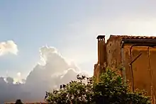 Nuée d'orage à Montbrun-les-Bains