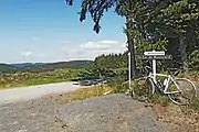 Col de Montclard, situé à 860m