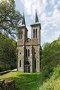 façade de la chapelle de la Trinité