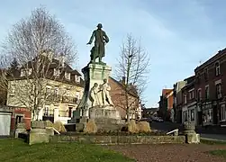 Monument Parmentier à Montdidier.