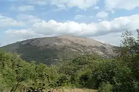 Vue du mont Acuto.