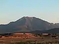 Mont Arcosu, vue du nord, près de Siliqua