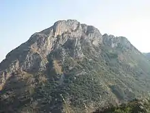 Le Mont Consolino dans l'Aspromonte.