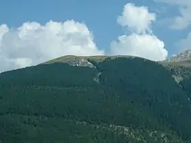 Vue du Monte Cornaccione depuis la Spina di Gualdo.