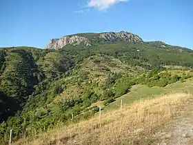 Le mont Maggiorasca (1 800 m).