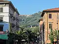 Vue sur Montecatini Alto depuis la rue Verdi