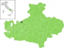 Localisation de Montefusco