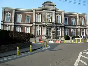 Ancien Hôtel communal de Montegnée (façades et toitures)