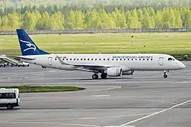 Embraer 190 de Montenegro Airlines (2016).