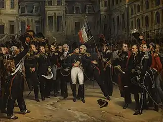 Adieux de Napoléon à la Garde impériale