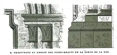 détail d'embase.