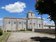 La façade sud,